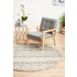 Rug Culture Evoke Small Silver Rug 150X150CM - EVO-257-SIL-150X150 image NaN
