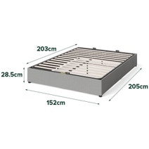 Zinus Double Gas Lift Bed Base AU-FPPPL1ZC-11D hero image