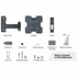 Vogel's Full Motion Small TV  Mount - Black TVM3225B image NaN