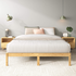 Zinus Moiz King Bamboo Wooden Bed Base AU-FBMMB2ZC-12K image NaN