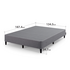 Zinus Keenan Double Fabric Dark Grey Ensemble Bed Base AU-BSLB-DG-D image NaN