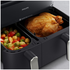 Philips 5000 Series 9L Dual Basket Airfryer XXL Steam Black NA551-00 image NaN