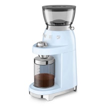 Smeg 50's Retro Style Coffee Grinder Pastel Blue CGF03PBAU hero image