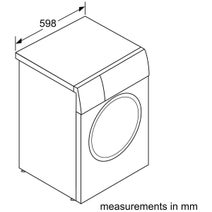 Bosch Series 6 9kg Front Load Washing Machine with i-DOS Cast Iron Grey WGG2441RAU hero image