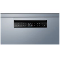 Haier 60cm Freestanding Dishwasher with Steam Satina Silver HDW15F3S1 hero image