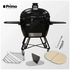 Primo Oval X-Large Charcoal All-In-One Ceramic Grill Black PGCXLCG image NaN