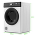Onix 8kg Vented Clothes Dryer ON-VD8W image NaN