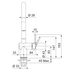 Franke Active Pull-Out Tap Matte Black TA7791MB image NaN