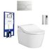 Toto Wall Hung Smart Toilet Suite with Auto Flush In-Wall Cistern and RW Washlet RW-WH-AUTOFLUSH image NaN