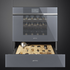 Smeg 18 Bottles Linea Aesthetic Wine Storage Cabinet CVIA118LS2 image NaN