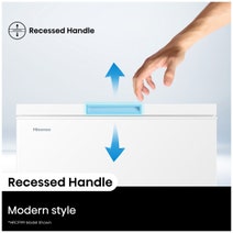 Hisense 145L Eco Vision Hybrid Chest Freezer HRCF146 hero image