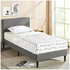 Zinus Liam Classic Home King Single Upholstered Fabric Bed Base AU-FPPBC2ZC-12B image NaN