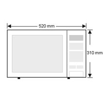 Sharp R350YS Microwave 1200W hero image