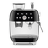 Smeg 50s Style Espresso Machine with Built-in Grinder Black EGF03BLAU image NaN