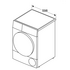 Bosch Series 8 8kg Heat Pump Dryer WQG235D8AU image NaN