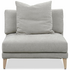 Kalona KYOTO Right Facing Extended Chaise Sofa Cloud WS-205-RCS-VILA-11 image NaN