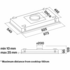 Falmec F9NV90W1-EW1500 90cm Nuvola Ceiling Cassette Rangehood with Wall Motor image NaN