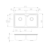 Oliveri NP663 Nu-Petite Double Bowl Sink Pack image NaN