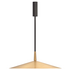 CTO Lighting Tinto Medium Pendant with Bronze Drop Rod - Satin Brass TINPEMSBBZ image NaN