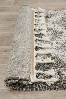 Rug Culture Saffron Large Grey Rug 400X80CM - SAF-33-GRY-400X80 hero image