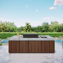 Beefeater ProLine Series 6 Burner Built-In Gas BBQ with Hood BSH158DB hero image