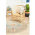 Rug Culture Legacy Small Multi-coloured Rug 150X150CM - LEG-859-SKY-150X150 image NaN