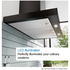 Bosch 90cm Series 6 Canopy Rangehood Matt Black DWB97DN65A image NaN