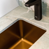 Titan Essentials 250mm Single Bowl Kitchen Sink - Brass TSBR28 image NaN