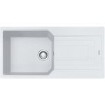 Franke Urban Fragranite 1000mm Single Bowl Topmount Sink Polar White UBG611-100PW hero image