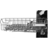 Omega PL403A Semi Integrated Dishwasher image NaN