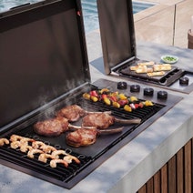 Beefeater ProLine Series 6 Burner Built-In Gas BBQ with Lid BSL158DB hero image