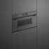 Fisher & Paykel Series 9 76cm Minimal Handleless Compact Combi-Microwave Oven Grey OM76NMUG3 image NaN