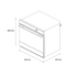 Fisher & Paykel Series 9 76cm Contemporary Pyrolytic Built-In Oven OB76SDPTDB1 image NaN