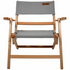 BlackWolf Shore Folding Beech Chair Paloma Grey 32S002011601000 image NaN