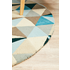 Rug Culture Matrix Medium Turquoise Rug 200X200CM - MTX-901-TUR-200X200 image NaN