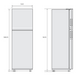 Westinghouse 256L Top Mount Frost Free Fridge WTB2800AH-X image NaN