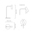 CTO Lighting Heron Table Light - Satin Brass HERTAOSB image NaN