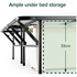 Zinus Black Metal Smartbase Folding Bed Double AU-SBBK-14D image NaN