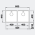 Blanco ANDANO400/400U Undermount Sink image NaN
