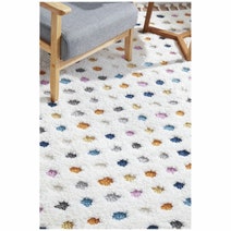 Rug Culture Amsterdam Larger Rug 290x200 White Multi AMS-POLKA-290X200 hero image