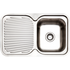 Arc IS8RS5 Single Bowl Left Hand Drainer Inset Sink image NaN