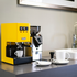 Gaggia Classic E24 Yellow Coffee Machine & Coffee Grinder Package DMGNCEVOYELBUN image NaN