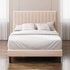 Zinus Debi Double Upholstered Fabric Bed Base Beige AU-FHVP-D image NaN