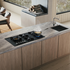 ASKO 90cm Natural Gas 5 Burner Cooktop with Fusion Volcano Burner Matte Black Ceramic Glass HG8954MGD1 image NaN