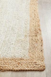 Rug Culture Nosa Medium White & Natural Rug 300X80CM - NSA-333-WTNT-300X80 hero image