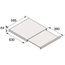 ASKO Laundry Stacking Kit Shelf White HS60W hero image