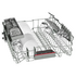 Bosch SMS46GW01A Serie 4 Freestanding Dishwasher image NaN