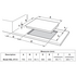 Delonghi 75cm 4 Burner Life Slimline Gas Cooktop NSL475X image NaN