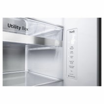LG 635L Side by Side Fridge with InstaView Door-in-Door GS-V635PLC hero image