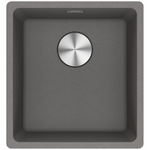 Franke Maris 370mm Single Bowl Undermount Sink with Extension Drainer Stone Grey MRG110-37SG-FPC hero image